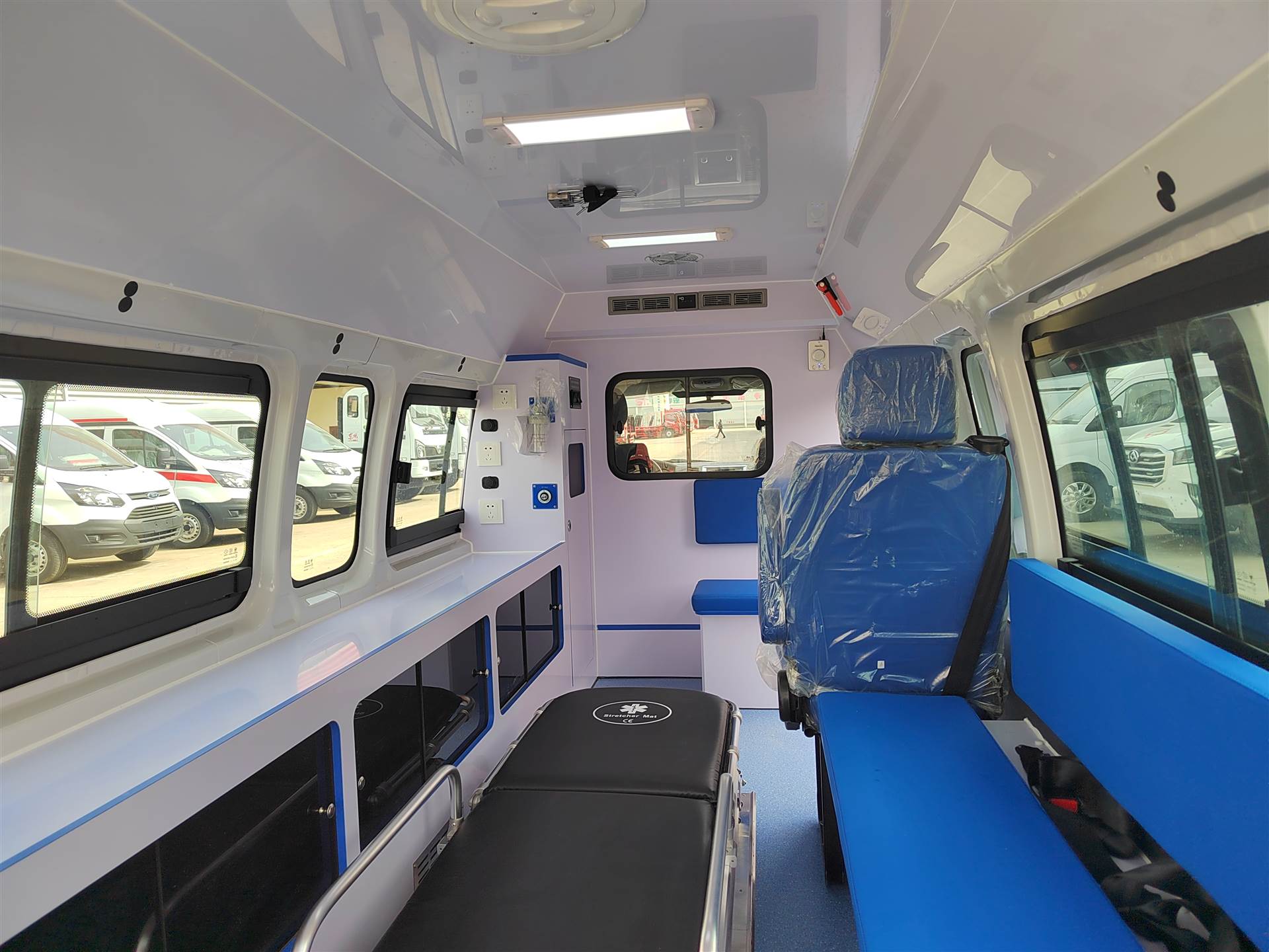 福田g7救护车负压救护车厂家销售全国可分期