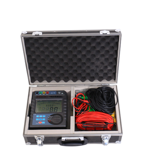 便携式数字接地电阻测试仪电力导通电阻测量仪表
