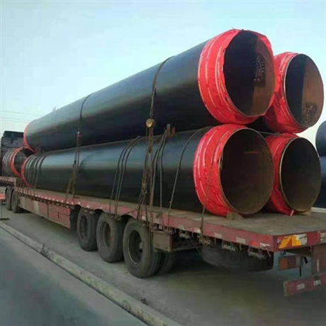  聚氨酯硬质泡沫保温管 黑夹克聚氨酯保温钢管