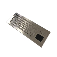 矿用本安型键盘 不锈钢拉丝材质 KJS31不锈钢轨迹球键盘