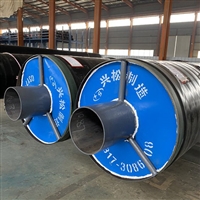 定制大口径蒸汽保温管 预制直埋钢套钢保温钢管  规格齐全