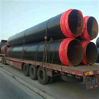  聚氨酯硬质泡沫保温管 黑夹克聚氨酯保温钢管