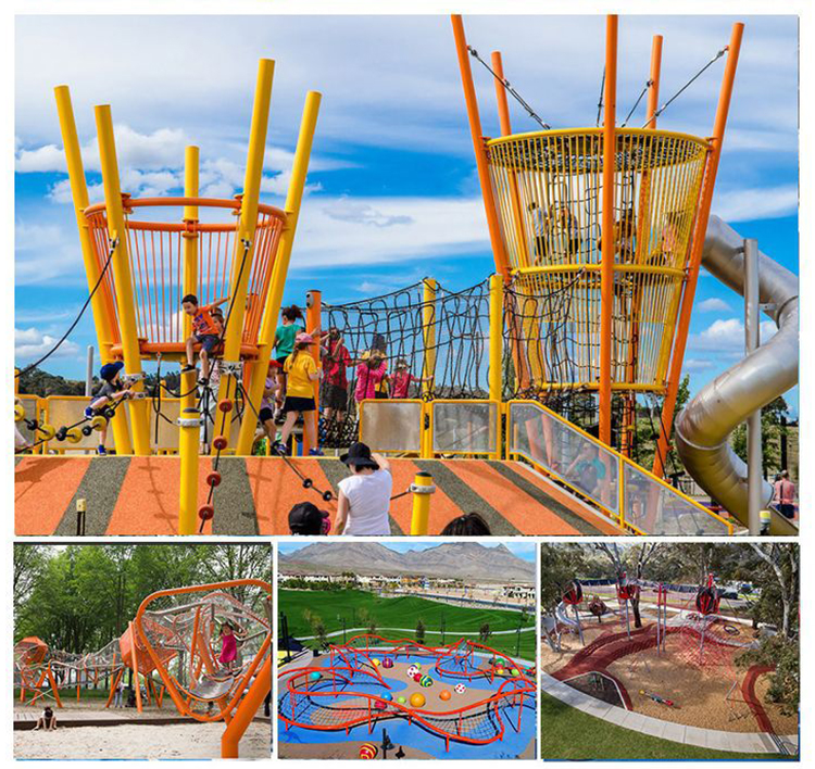 户外大型绳网攀登架 儿童幼儿园攀爬架 景区公园拓展游乐设备