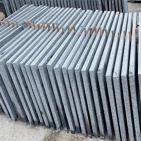 中国小蓝宝花岗岩火烧面荔枝面外墙干挂板上海小蓝宝石材