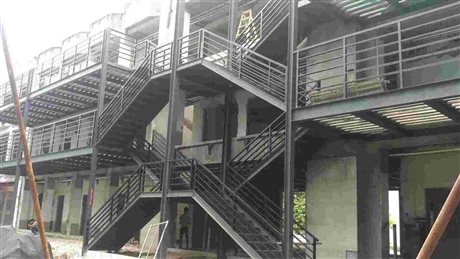 亦莊閣樓制作 廠房增層搭建 安裝 樓梯焊接加工
