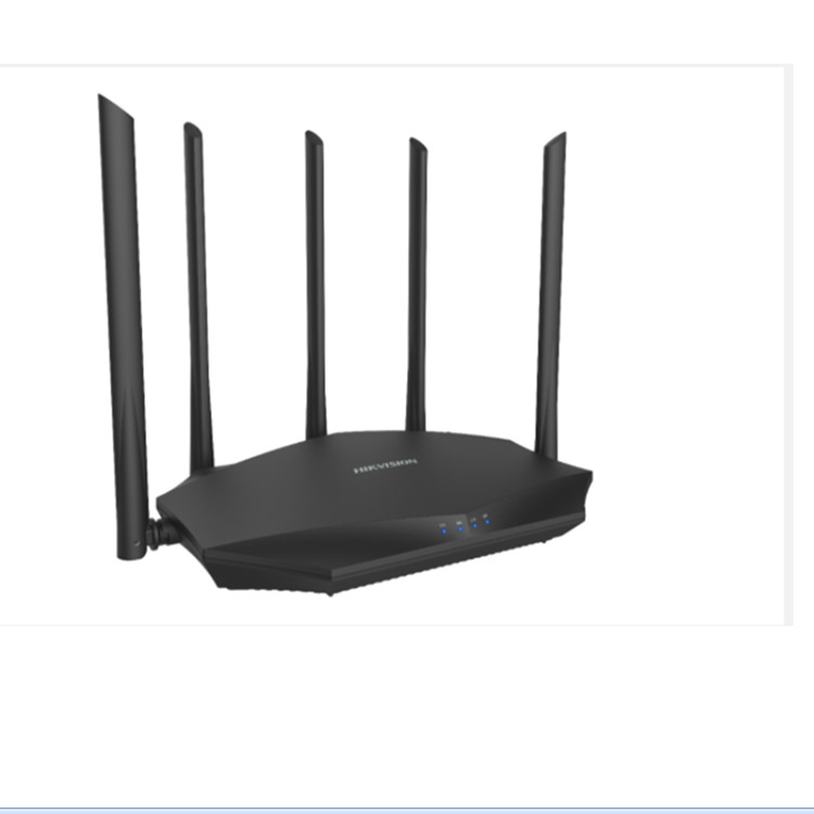 DS-3WR12-E 海康威视无线路由器 5根高增益全向天线设计