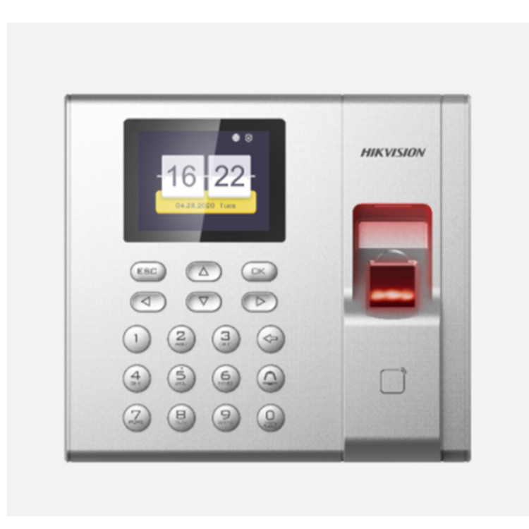 DS-K1T8003MF 海康威视指纹门禁一体机 支持500卡 500枚指纹