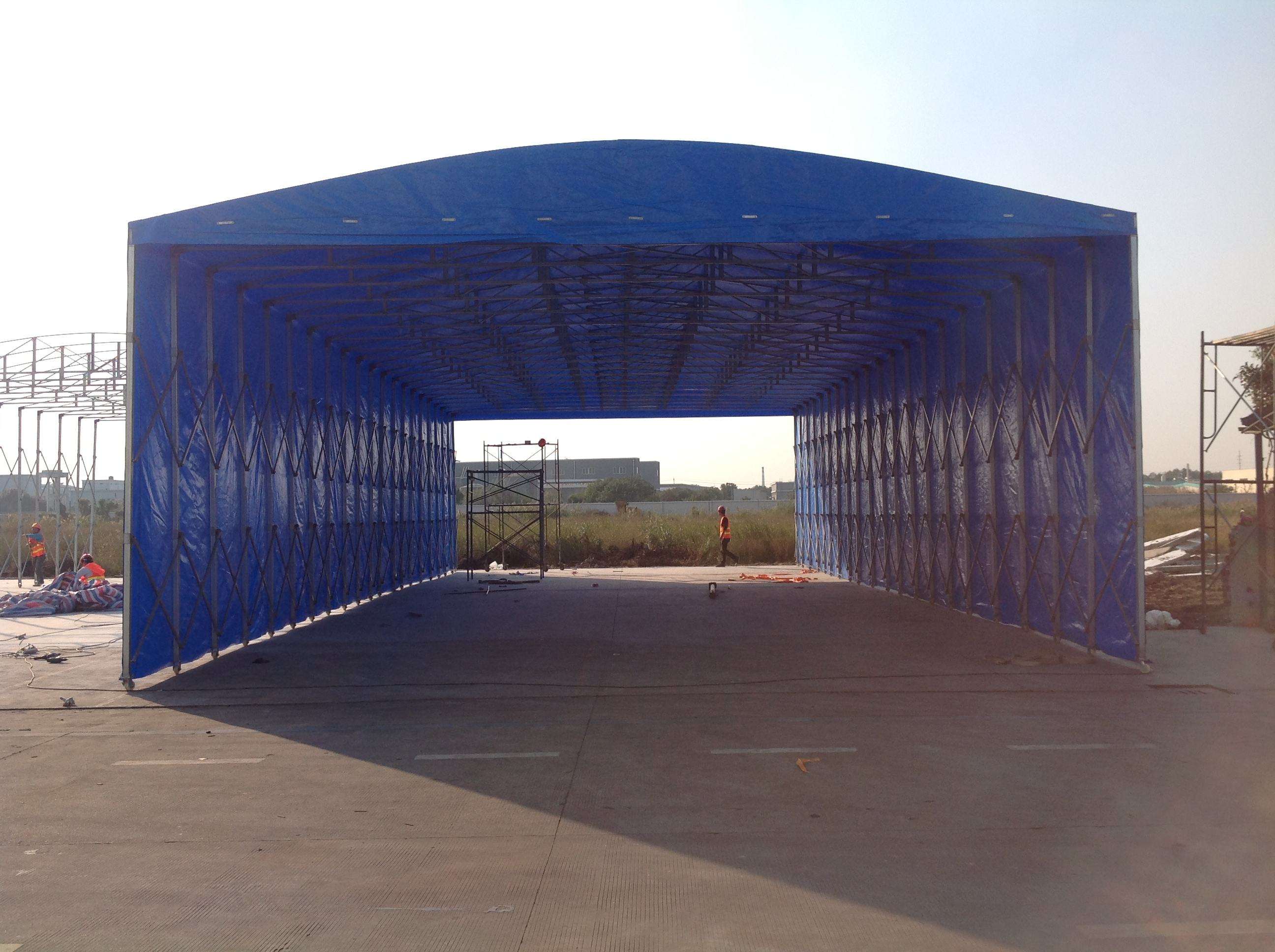 上海嘉定区推拉棚经久耐用坚实牢固