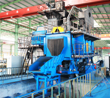 摆床抛丸机QBT14  流水线生产 效率高  更适用于怕碰撞的工件