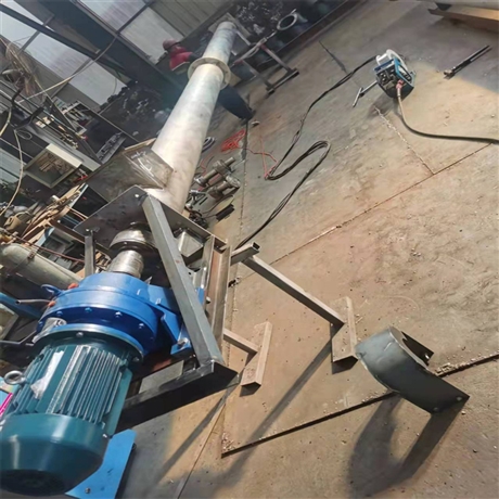 兰州矿山防爆电机绞龙商砼绞龙倾斜输送