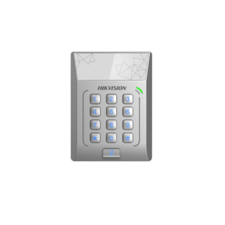 DS-K1T801M 海康威视门禁一体机 支持刷卡 密码 开门按钮