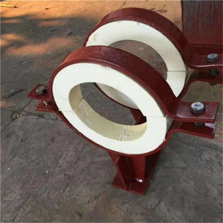 Z5型焊接高效蛭石隔热滑动管托 兴松管道欢迎选购