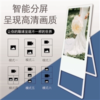 艺屏电子32/43/49/55寸可移动式海报宣传电子屏 液晶安卓电子广告牌