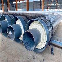 预制直埋蒸汽钢套钢保温钢管 兴松管道可按需定制