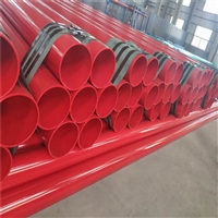 环氧粉末防腐螺旋钢管 涂塑钢管 支持定制