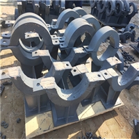 高温热力蒸汽管道 保温固定支架 耐燃性隔热管托 图纸订做