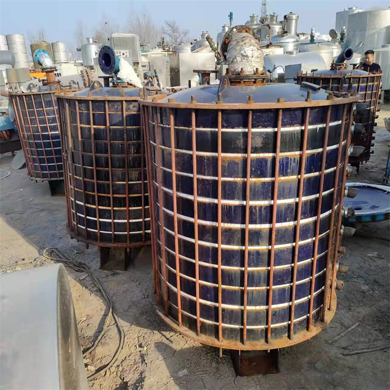 二手不锈钢螺旋板式换热器螺旋板式冷凝器冷却器螺旋板式散热器回收