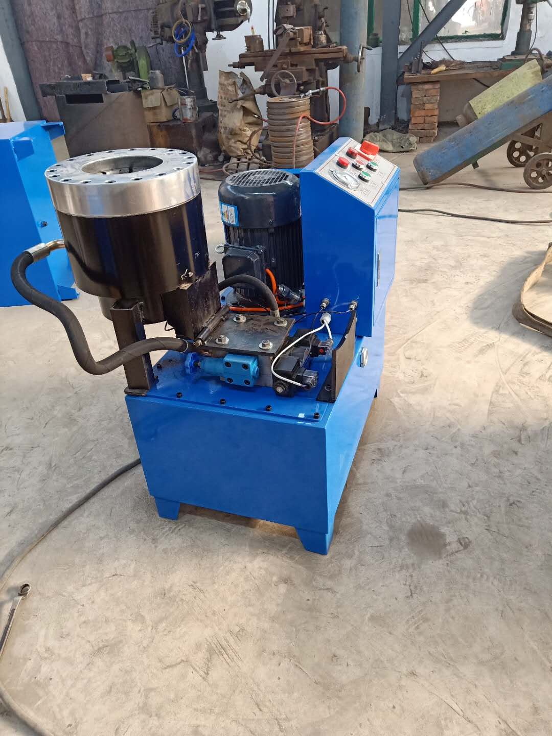 自动缩管机越来机械钢管缩口机