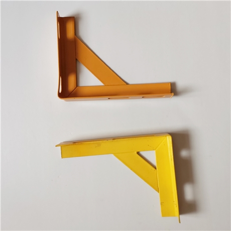 黄色三脚架管道三角支架天然气管道三角支架管道支撑三脚架