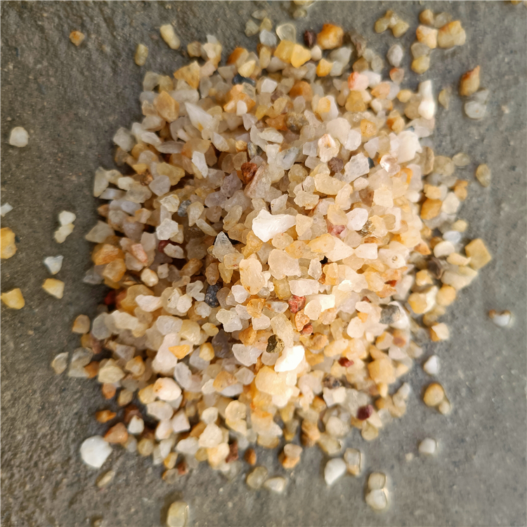 振河直供水族馆用水晶沙24mm黄金砂35mm石英砂