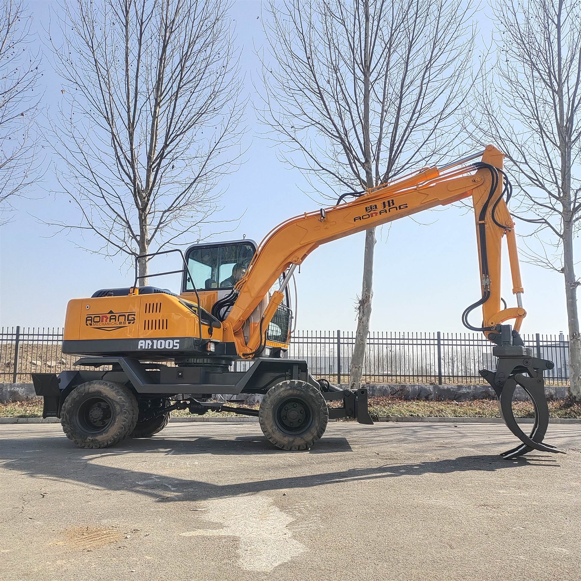 抓垃圾 随车抓 挖掘机 棉花夹 炮头 抓草机 抓秸秆 抓木机