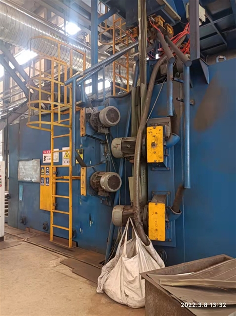 免振壳抛丸清理机 清理效率快 省人工