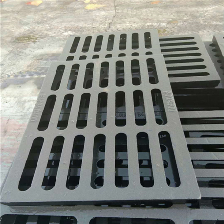 瑪鋼廠銷售球墨鑄鐵溝蓋板 下水道格柵 380*500*30排水用鑄鐵篦子