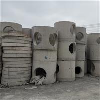 钦州水泥预制检查井 装配式圆形污水井 市政污水成品井 混凝土沉泥井厂家