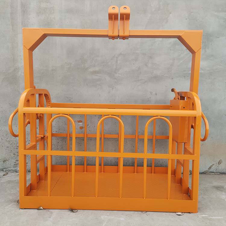 桥梁施工吊篮施工吊笼图片