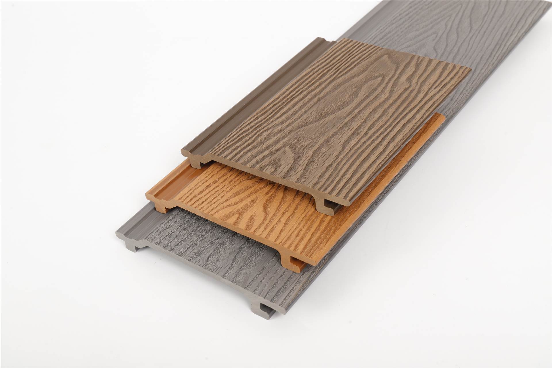 木塑墙板环保生态塑木外墙板15621户外装修木塑材料防腐防潮