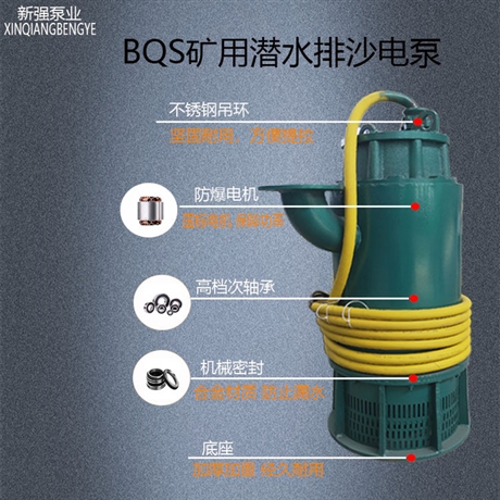 BQS礦用隔爆型潛水排沙泵