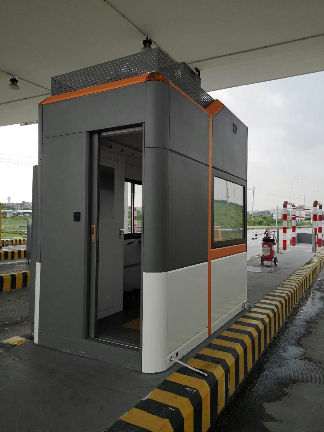 绍兴高速公路收费亭创新服务生产加工钢结构收费亭基础架构升华制造