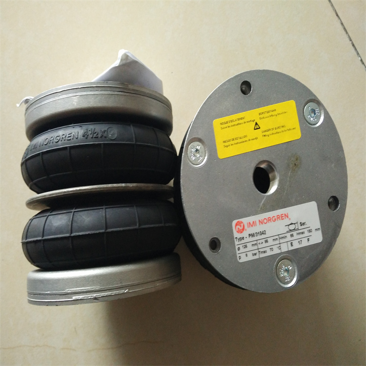 减震器PM/31042诺冠norgren气缸纠偏气囊空气弹簧电磁阀