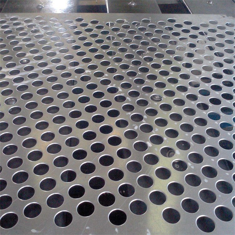 亚奇铁板冲孔网镀锌圆孔网不锈钢板冲孔网