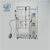 实验室短程分子蒸馏仪 真空膜式蒸馏装置仪器 薄膜蒸发器