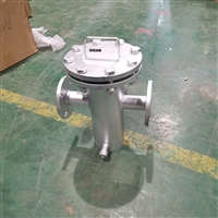 直通式 不锈钢蓝式过滤器 直通式毛发收集器