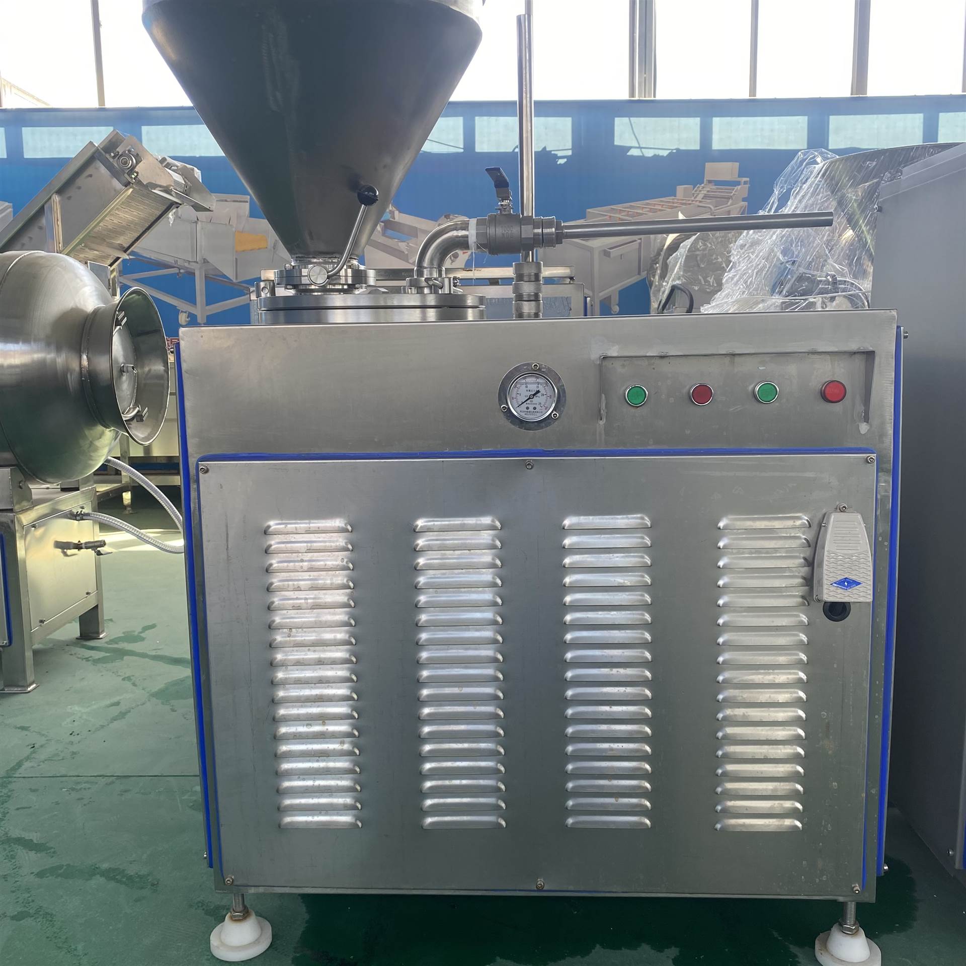 不锈钢糯米肠灌肠机 多功能香肠火腿肠灌肠设备 天扬