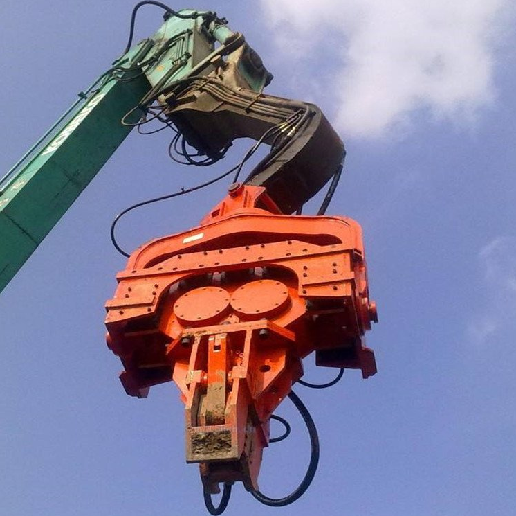 供应各种高频振动锤多功能高频液压振动锤睿泰工地钢板桩振动锤