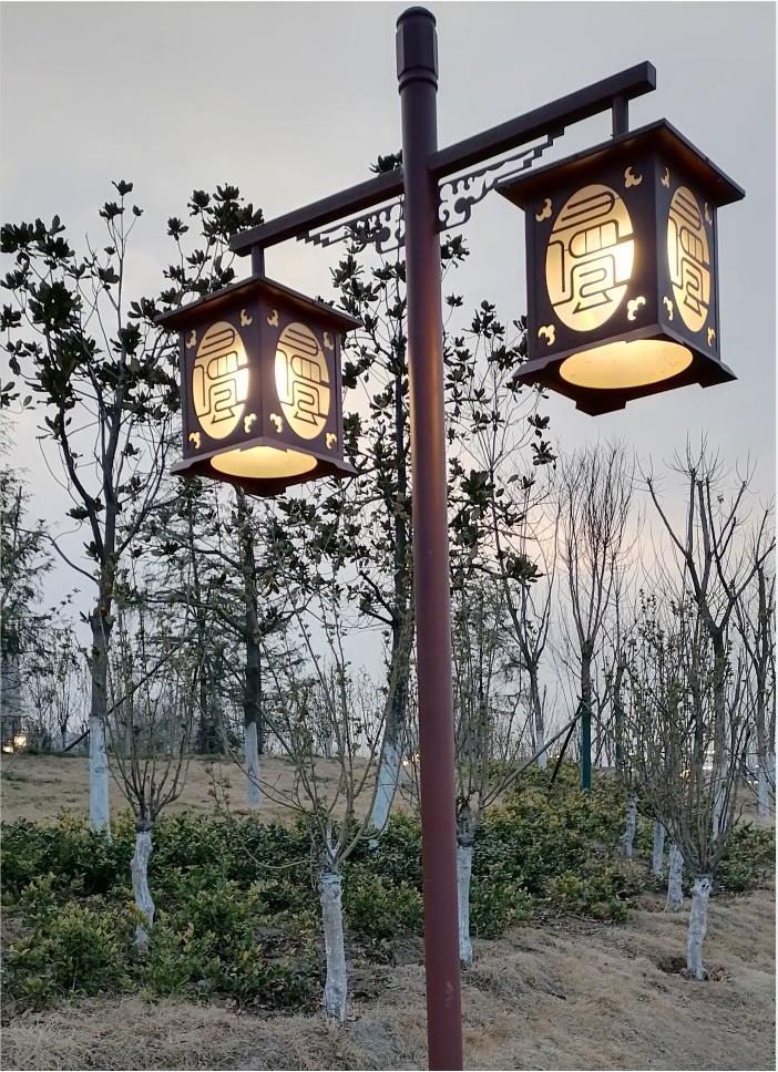陕西庭院灯厂仿古庭院灯厂家外观造型美观根据需求定制