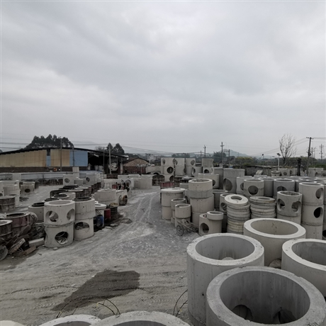 贵港市混凝土检查井 装配式水泥预制污水井 井筒调节块 圆形雨水检查井厂家