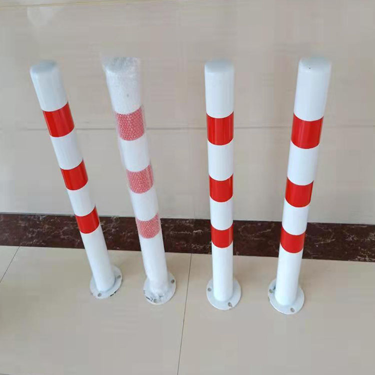 警示立柱红白反光柱预埋道口安全博涵防撞路墩