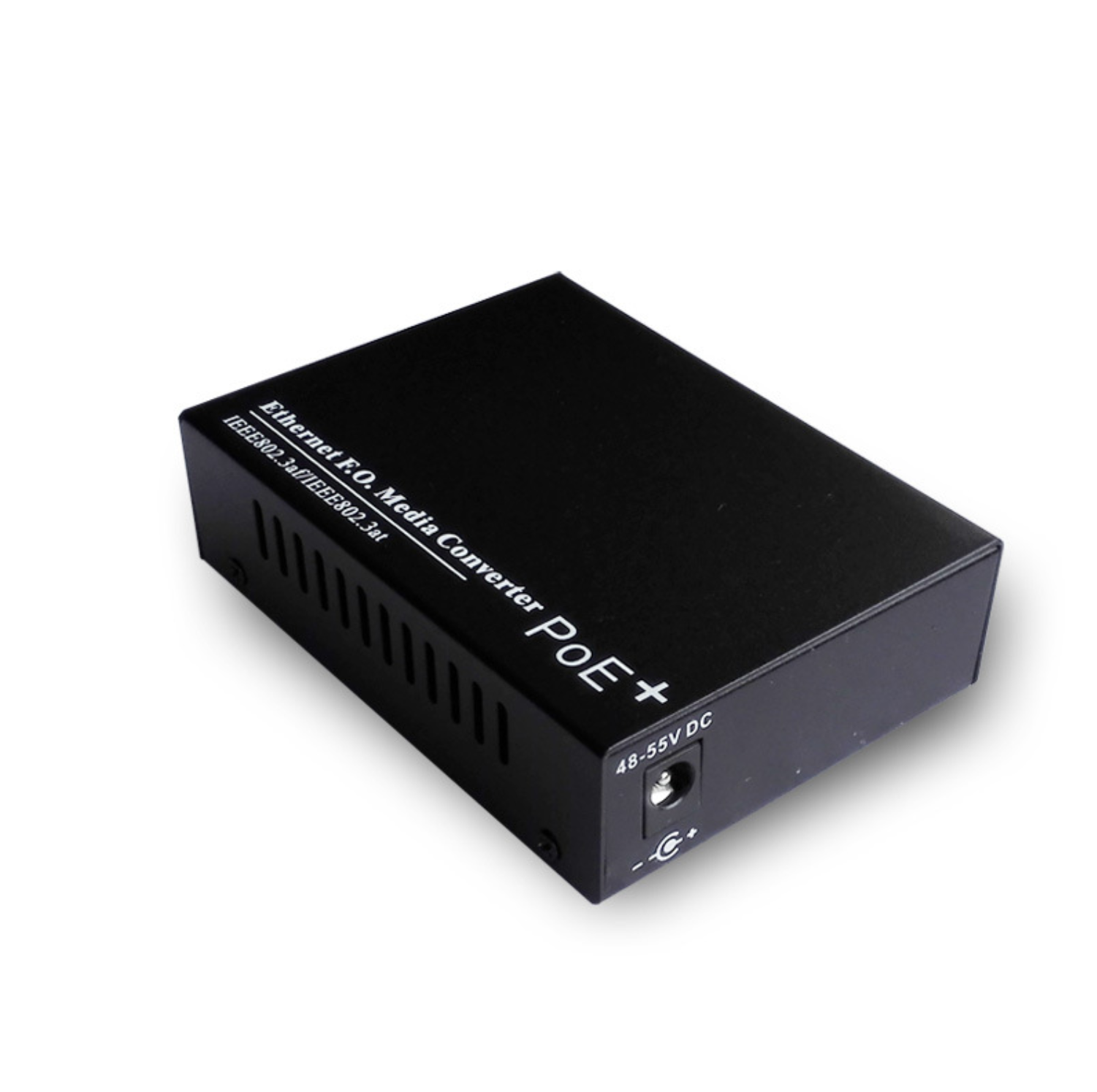 千兆poe光纤收发器1光1电单模单纤poe收发器标准48v光电转换器