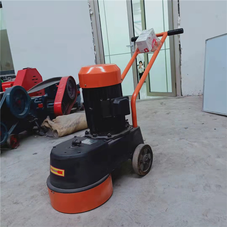 电动路面水磨石机手推式地面抛光研磨机地面水磨石机