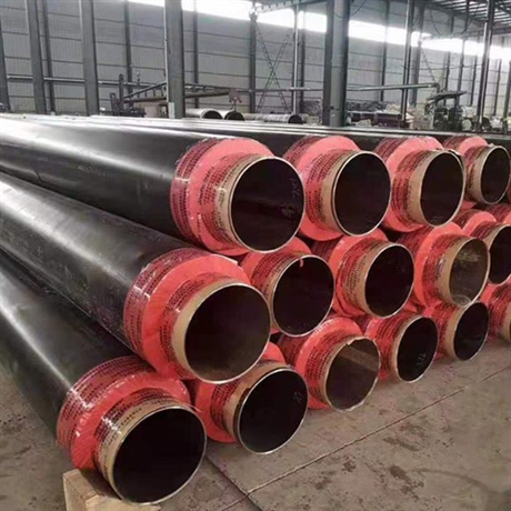 预制直埋发泡保温管道厂家 供热聚氨酯保温钢管 