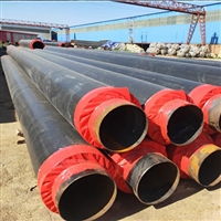 预制直埋保温管热力管 聚氨酯泡沫塑料管道保温发泡供暖