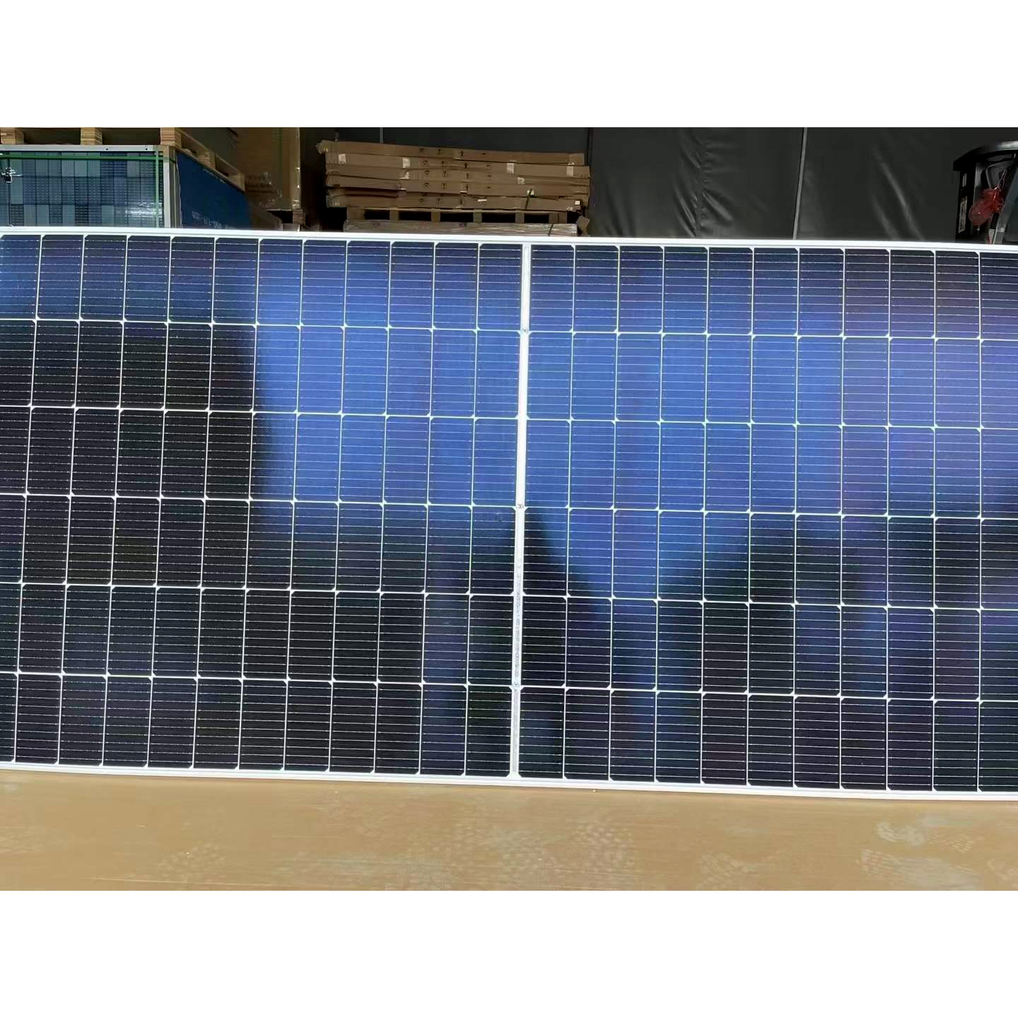 英利a级540w双玻双面发电板太阳能光伏组件太阳能电池板家庭渔船通用