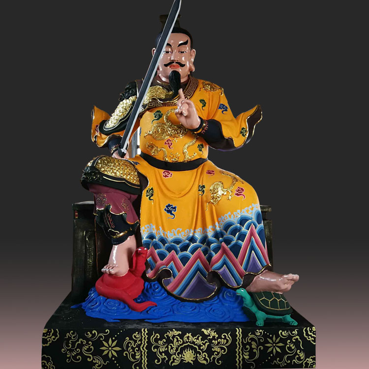 东岳大帝传说泰山爷神像泰山圣母佛像