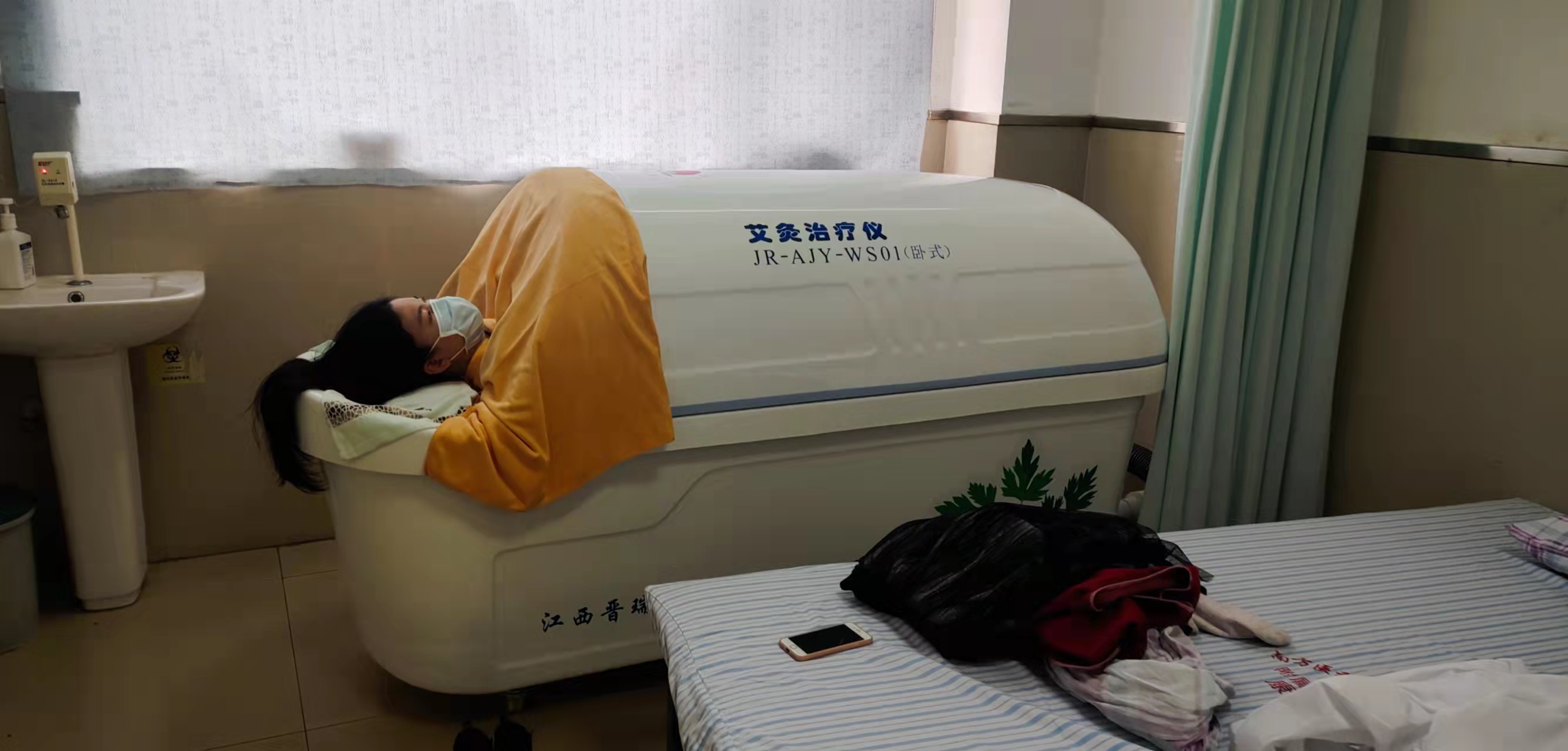 艾灸治疗仪卧式艾灸仪艾灸舱晋瑞医疗艾灸治疗仪