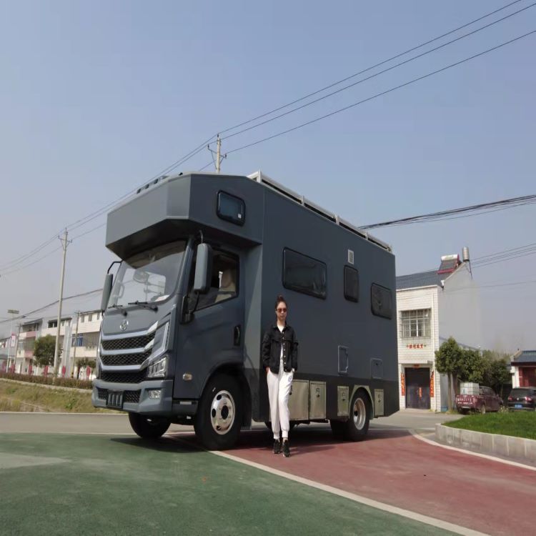 跃进h500平头轻卡房车硬派越野房车可爆改四驱