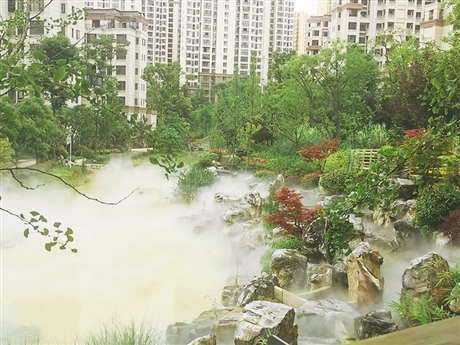 黃石市  水霧造景批發(fā)廠家